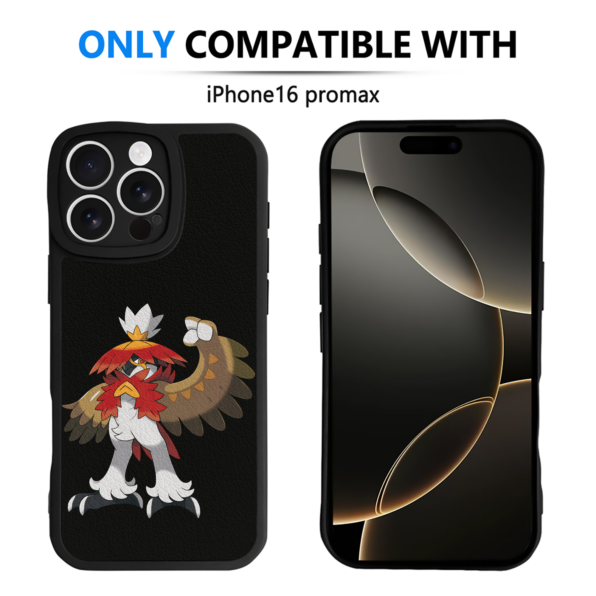 （画像用） ポケットモンスター Pokémon 【iPhone 16シリーズ対応】シリコンスマホケース（レザー調） 材質：シリコン
